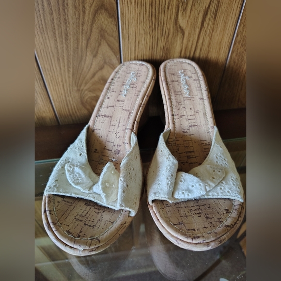 UnionBay Cork Wedge Sandals Size 9 - Picture 7 of 8
